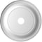 Ekena Millwork Traditional PVC Medallion (Canopies up to 13 1/2"), 22"OD x 3 1/2"ID x 1 1/2"P, Metallic Rust CMP22TRDRU - alternate 4